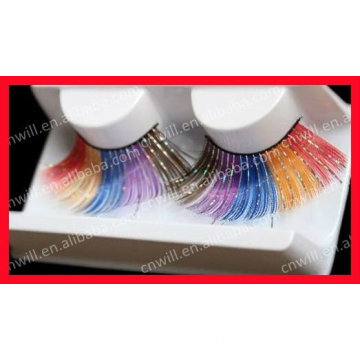 2014 The Latest Popular False Eyelashes Fashionable Fake eyelashes Colorful False Eyelashes Crazy False Eyelash